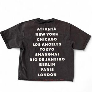 PacSun Charcoal Coca Cola World Tour Graphic Tee Medium